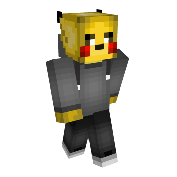 Pikachu Clothes Minecraft Skin