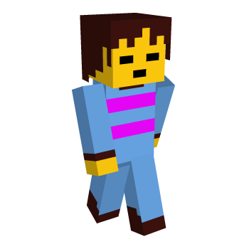 Undertale Frisk Minecraft Skin