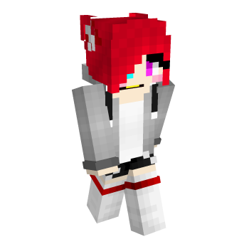 Red Girl Minecraft Skin