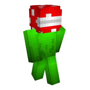 Mario Minecraft Skin