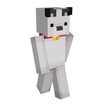 Dog Gray Minecraft Skin