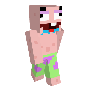 Spongebob Cartoon Minecraft Skin