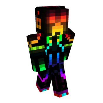 Teenager Gamer Minecraft Skin