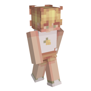 Androgynous Brown Shorts Minecraft Skin