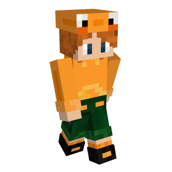 Frog Hat Queer Minecraft Skin
