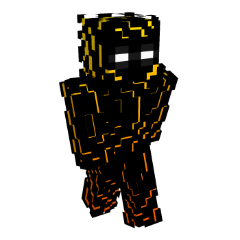 Red Gradient Minecraft Skin