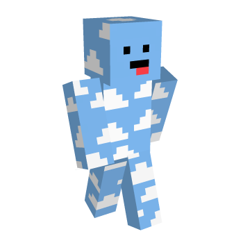 Rain Cloud Minecraft Skin