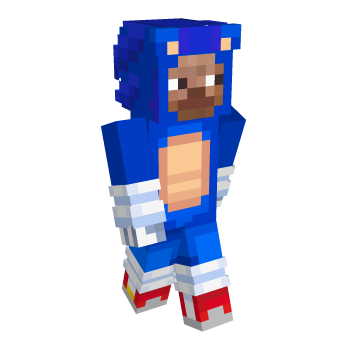 Sonic Minecraft Skin