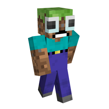 Steve Grass Minecraft Skin