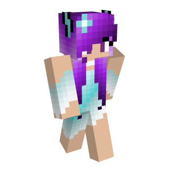 Water Aqua Minecraft Skin