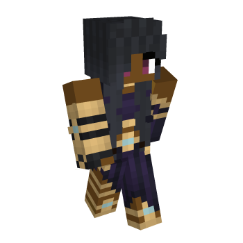 Warrior Beautiful Minecraft Skin