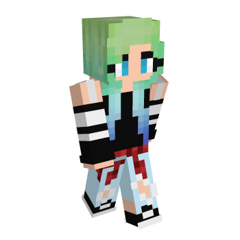 Cute Blue Minecraft Skin