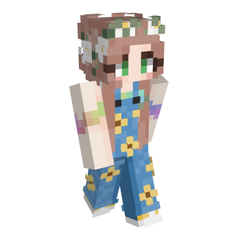 Hippie Girasol Minecraft Skin
