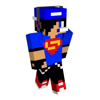 Superman Pestenera Gaming Minecraft Skin