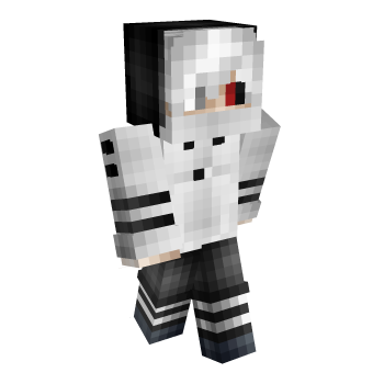 Tokyo Ghoul Kaneki Minecraft Skin