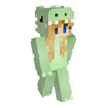 Girl Spikes Minecraft Skin