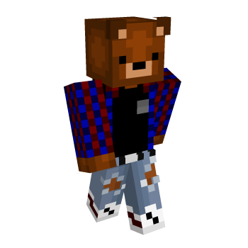 Red Blue Minecraft Skin