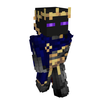 Crown Enderman Minecraft Skin