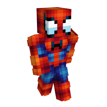 Spiderman Minecraft Skin