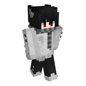 Anime Scarf Minecraft Skin