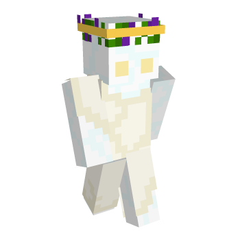 Gold Leaves Minecraft Skin