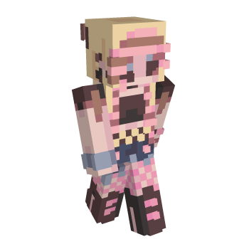 Bycryptid Neopolitan Minecraft Skin