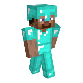 Steve Armor Minecraft Skin
