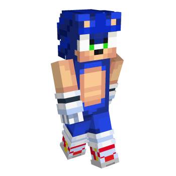 Sonic Minecraft Skin