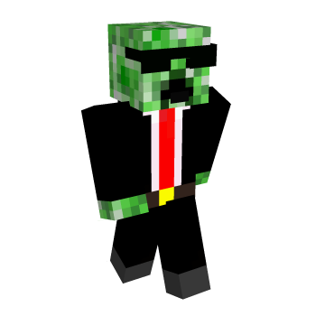 Creeper Agent Minecraft Skin