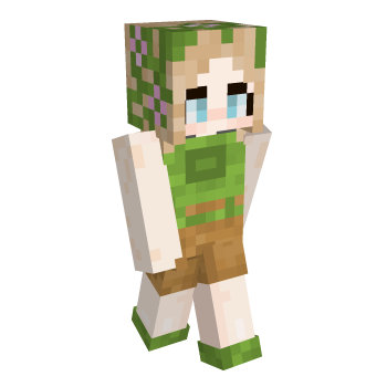 Flower Green Minecraft Skin