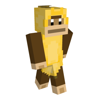 Classic Model Banana Minecraft Skin