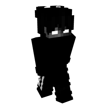 Adidas White Eyes Minecraft Skin