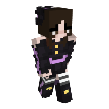 Brown Eyes Witch Minecraft Skin