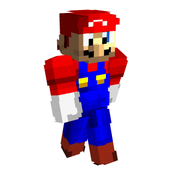 Mario Minecraft Skin