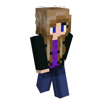 Blonde Hair Braid Minecraft Skin