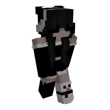 Egirl Christmas Minecraft Skin