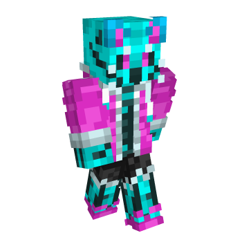 Furry Neon Minecraft Skin | Laby