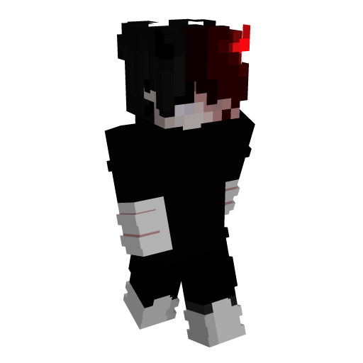 Red Black Minecraft Skin - Laby