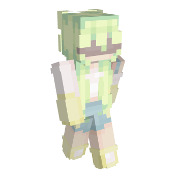 Lime Blindfold Minecraft Skin