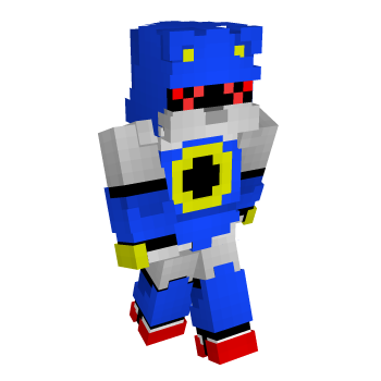 Sonic The Hedgehog Sonic Minecraft Skin