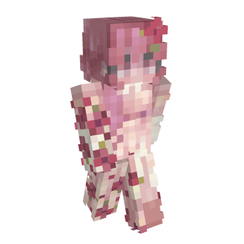 Red Garden Minecraft Skin