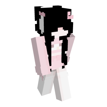 Cute Hair Minecraft Skin
