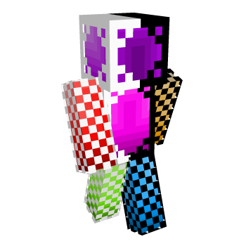 Gradient White Minecraft Skin