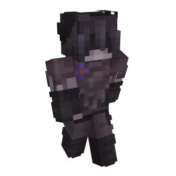 Female Hair Black Minecraft Skin