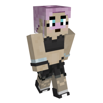 Cute Girly Minecraft Skin