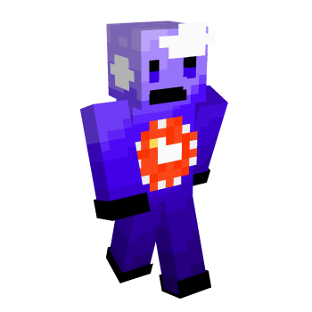 Blue Squid Minecraft Skin