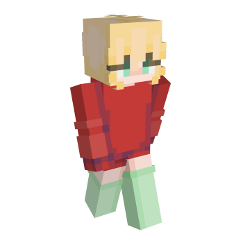 Red Sweater Minecraft Skin
