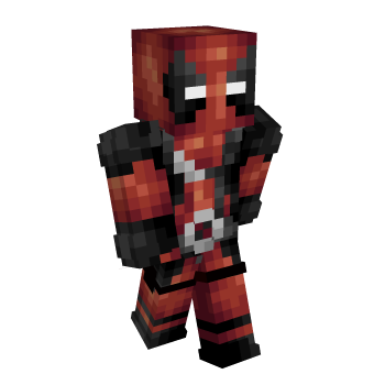 Deadpool Marvel Minecraft Skin