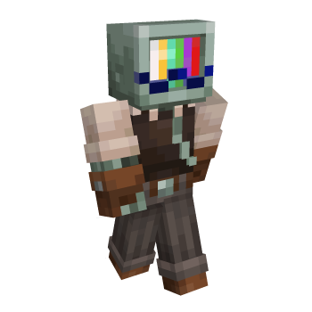Tv Mustache Minecraft Skin