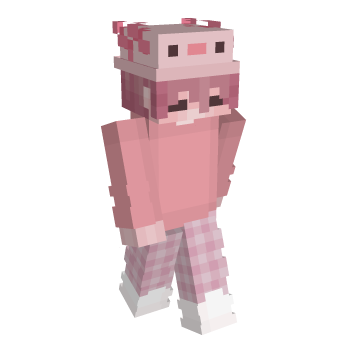 Axolotl Minecraft Skin